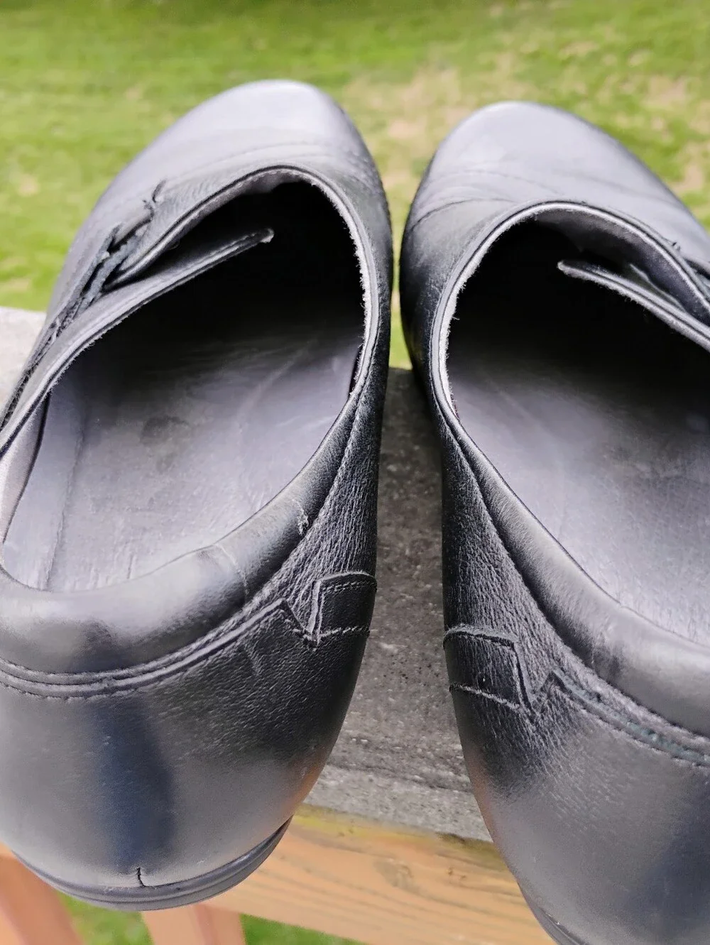 Dansko Franny Black Leather Woman's Comfort Shoe Loafers - EU 41 / US 10.5-11